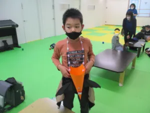 ライズ児童デイサービスいどがや/ハロウィン工作週間。